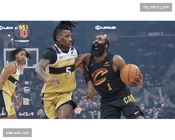 -骑士主场迎战奇才，哈登米切尔双枪组合继续磨合-